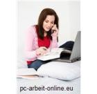 Nebenjob erfolgeich arbeiten am Computer von zu Hause.